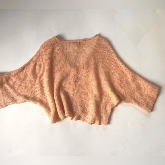 WOODEN SHIPS PEACH KNIT SLOUCHY SWEATER - Picture 5 of 5